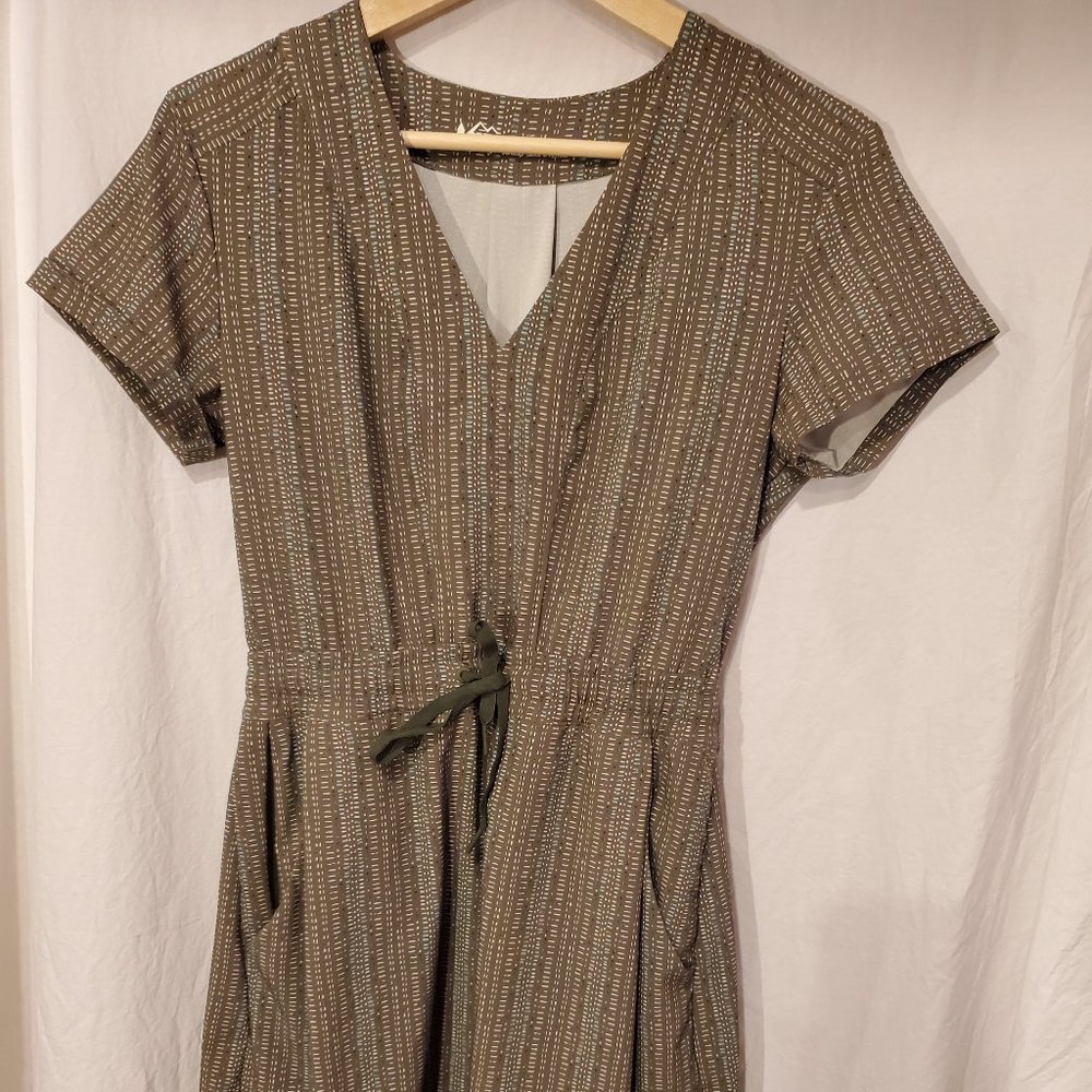 REI Aoraki Travel Dress Green - Sz XS